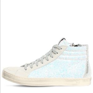 P448 Skate Glitter High Top Sneaker